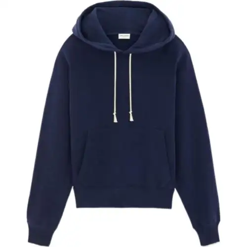 SAINT LAURENT Cassandre Drawstring Hoodie