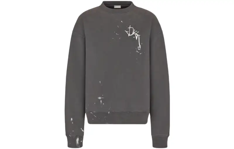 DIOR x Travis Scott Travis Scott FW22 Sweatshirt Men's Gray