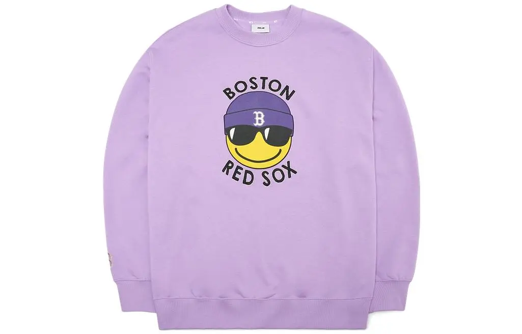 MLB Boston Red Sox Sweatshirt Unisex Purple