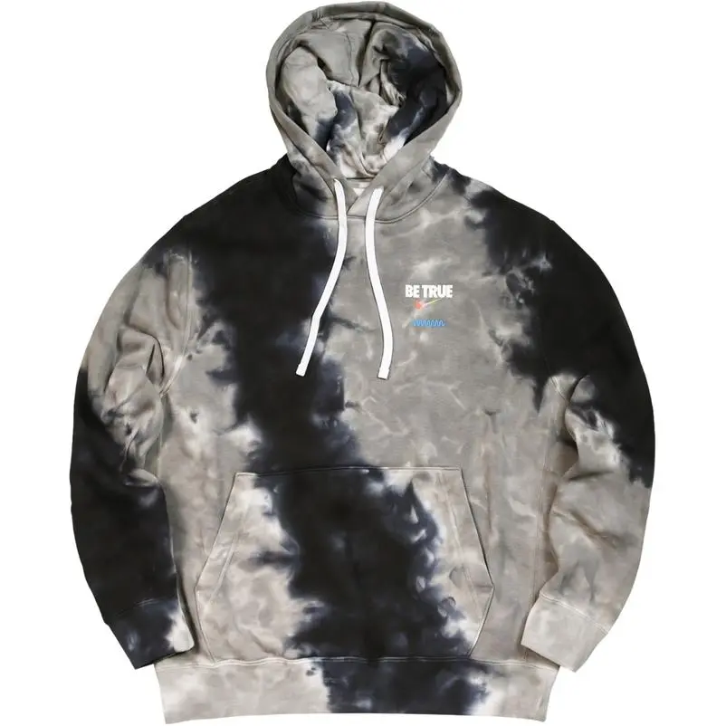 Nike Sweatshirts Men's Black Hooded Moderate Straight Fit