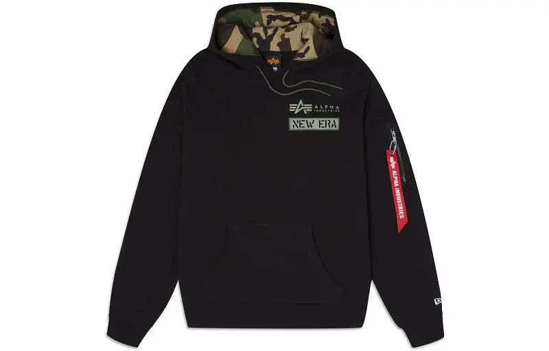 New Era x Alpha Industries New Era X Alpha Industries FW22 Sweatshirt Men's Black
