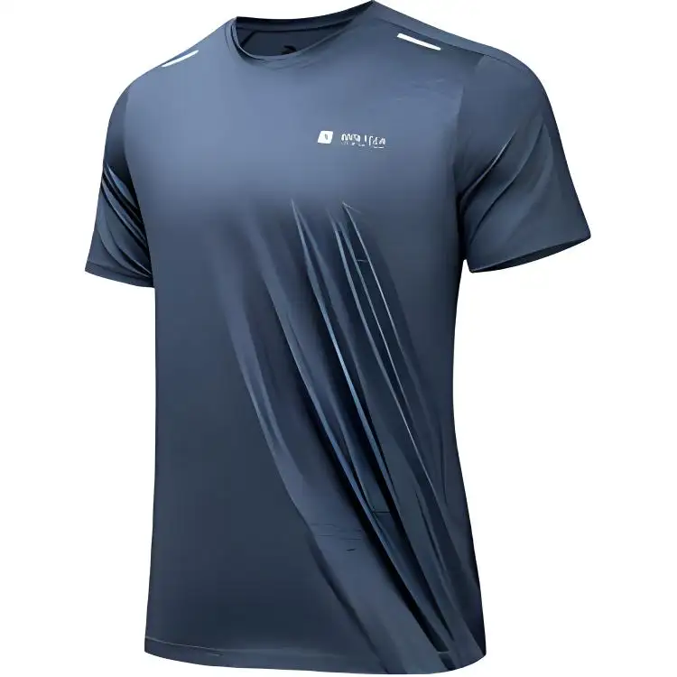 Anta T Shirt Men's Gray Heather Gray