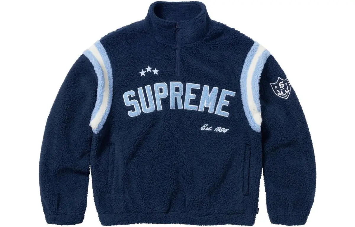 Supreme Arc Half Zip Fleece Pullover