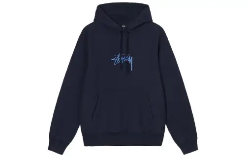Stussy Stock Logo Applique Hoodie