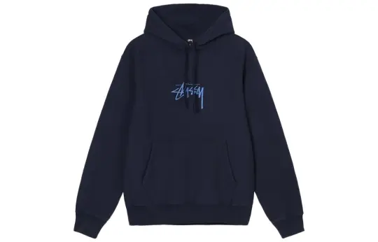 Stussy Stock Logo Applique Hoodie