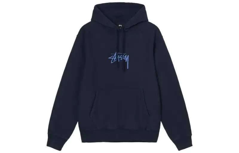 Stussy Stock Logo Applique Hoodie