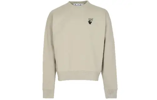 OFF WHITE Sweatshirt Men's Khaki