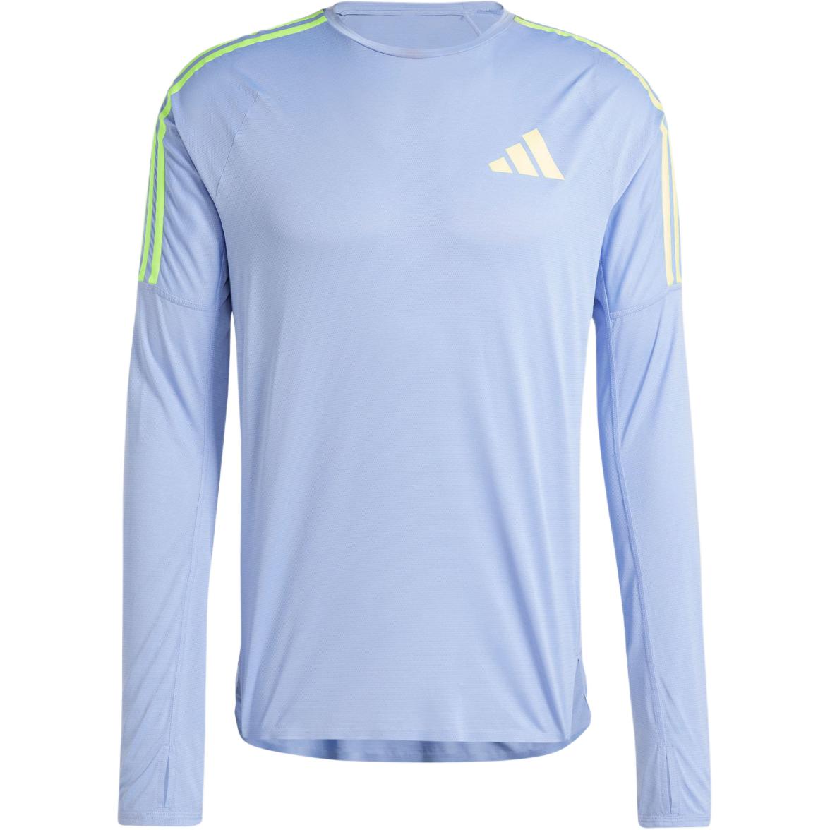 Adidas Adizero RUNNING LONG SLEEVE TOP Running T Shirt Men's Light Blue