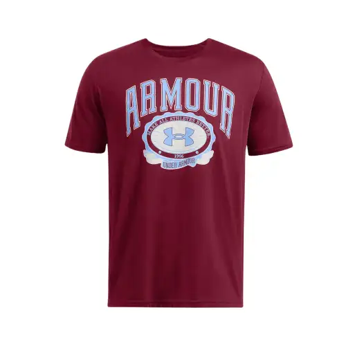 Under Armour Collegiate T Shirt Men's Flame Red