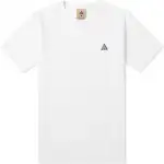 Nike T Shirts Men's White Crew Neck Moderate Straight Fit