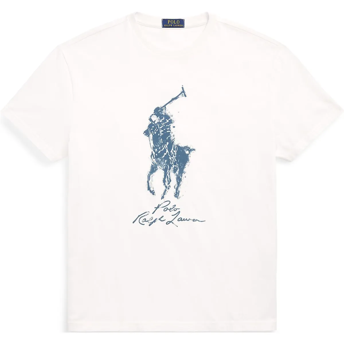 Polo Ralph Lauren SS24 T Shirt Classic Version Men's Nevis Island Ecru