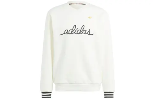 Adidas Originals Sweatshirt Japan Version Men's Gray White