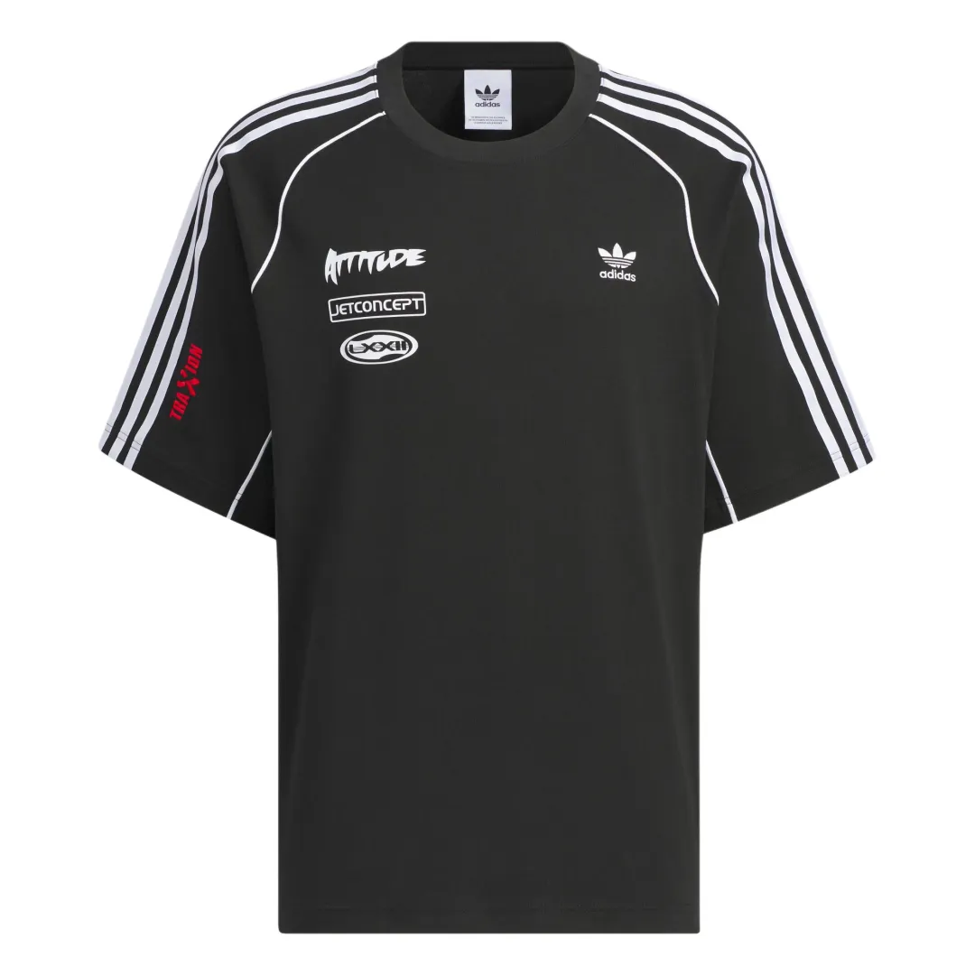 Adidas Originals ADICOLOR MOTORCOR T Shirt Men's Black/White