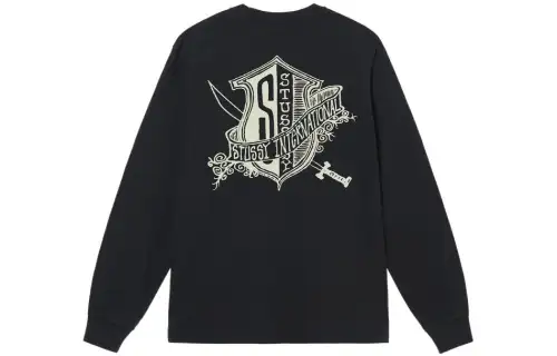 Stussy Sweatshirts Unisex Crew Neck Moderate Regular