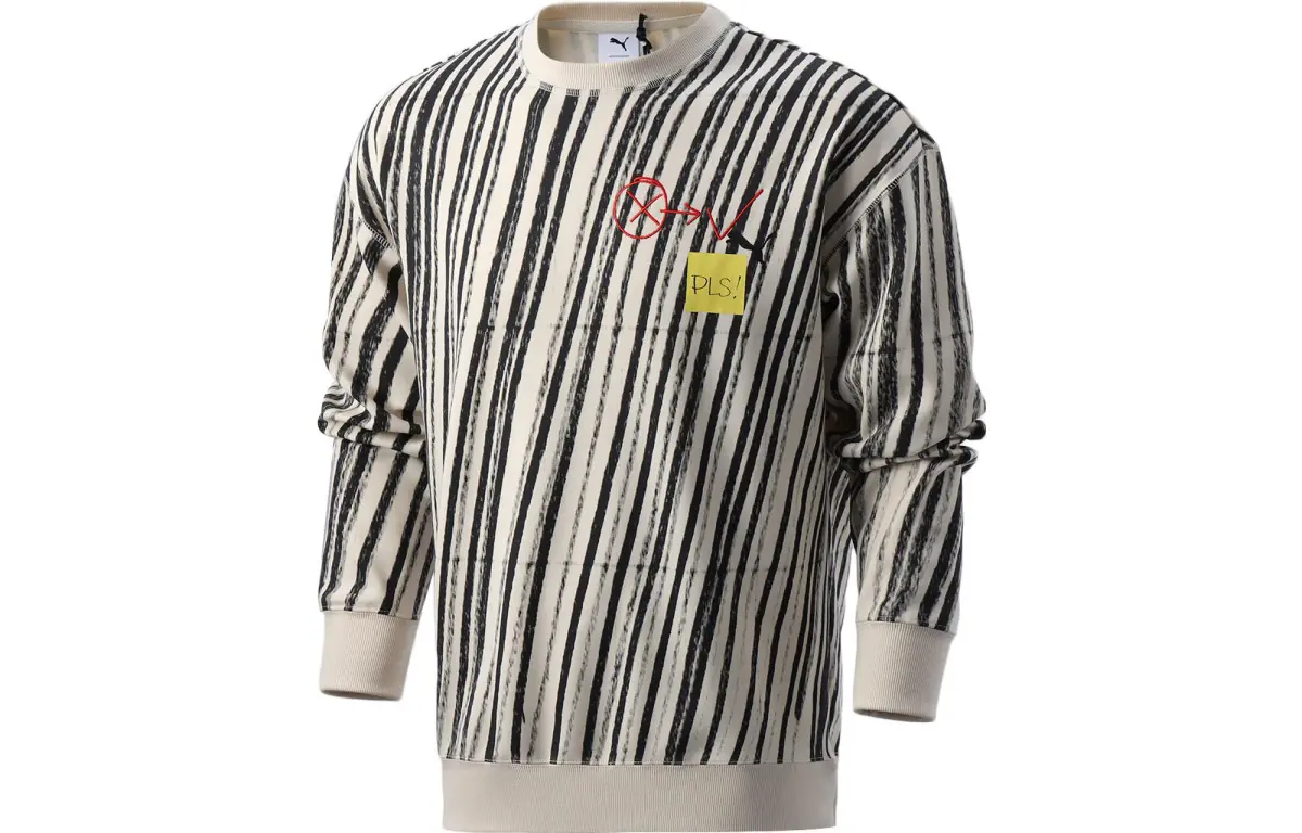 PUMA Sweatshirt Fall Men's White