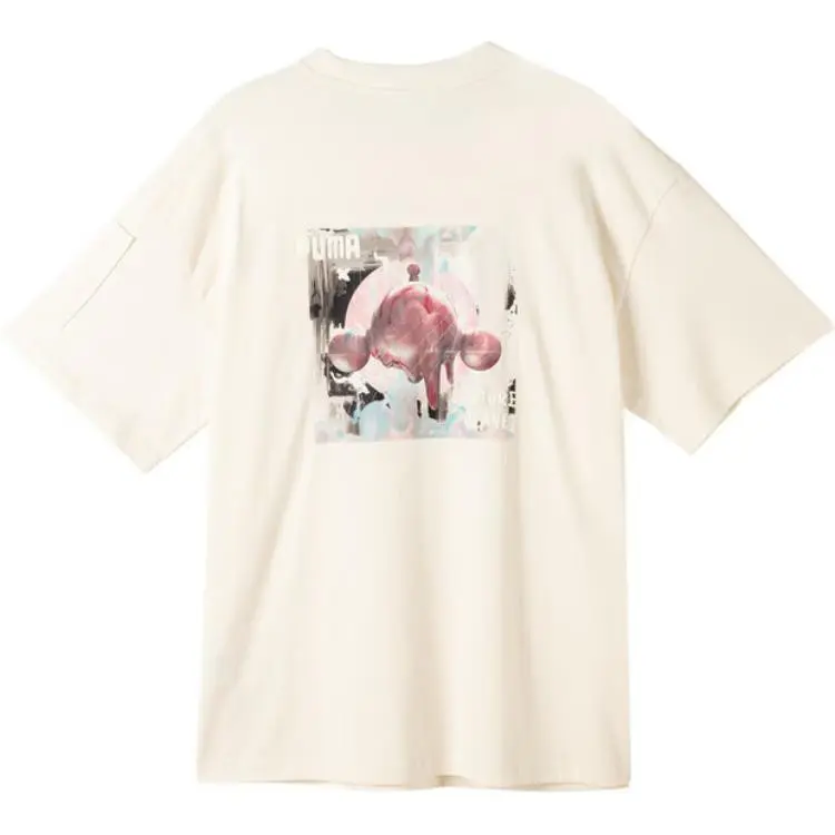 PUMA x POP MART T Shirt Unisex Pure White