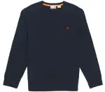 Timberland Sweatshirts Men's Dark Blue Crew Neck Moderate