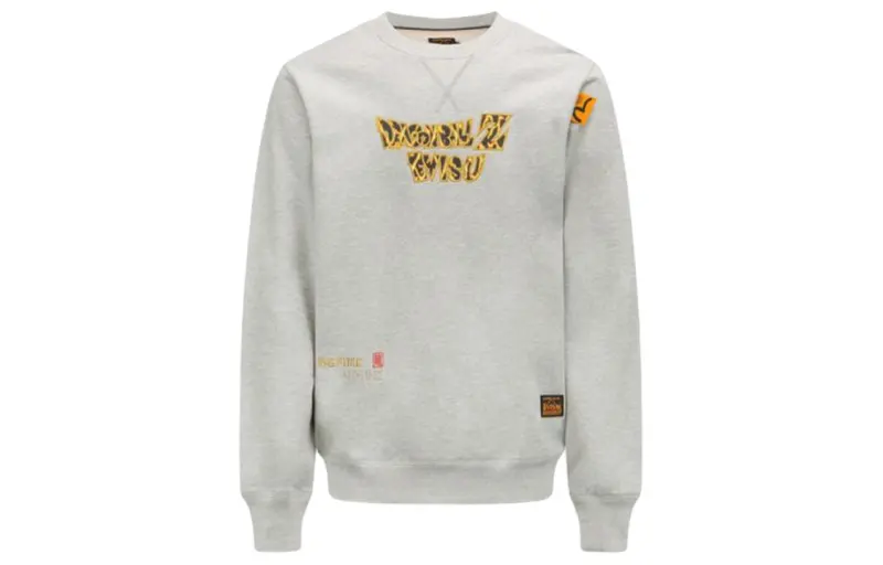 EVISU Sweatshirt Unisex Heather Gray