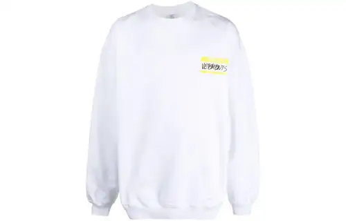 Vetements Sweatshirt Unisex White