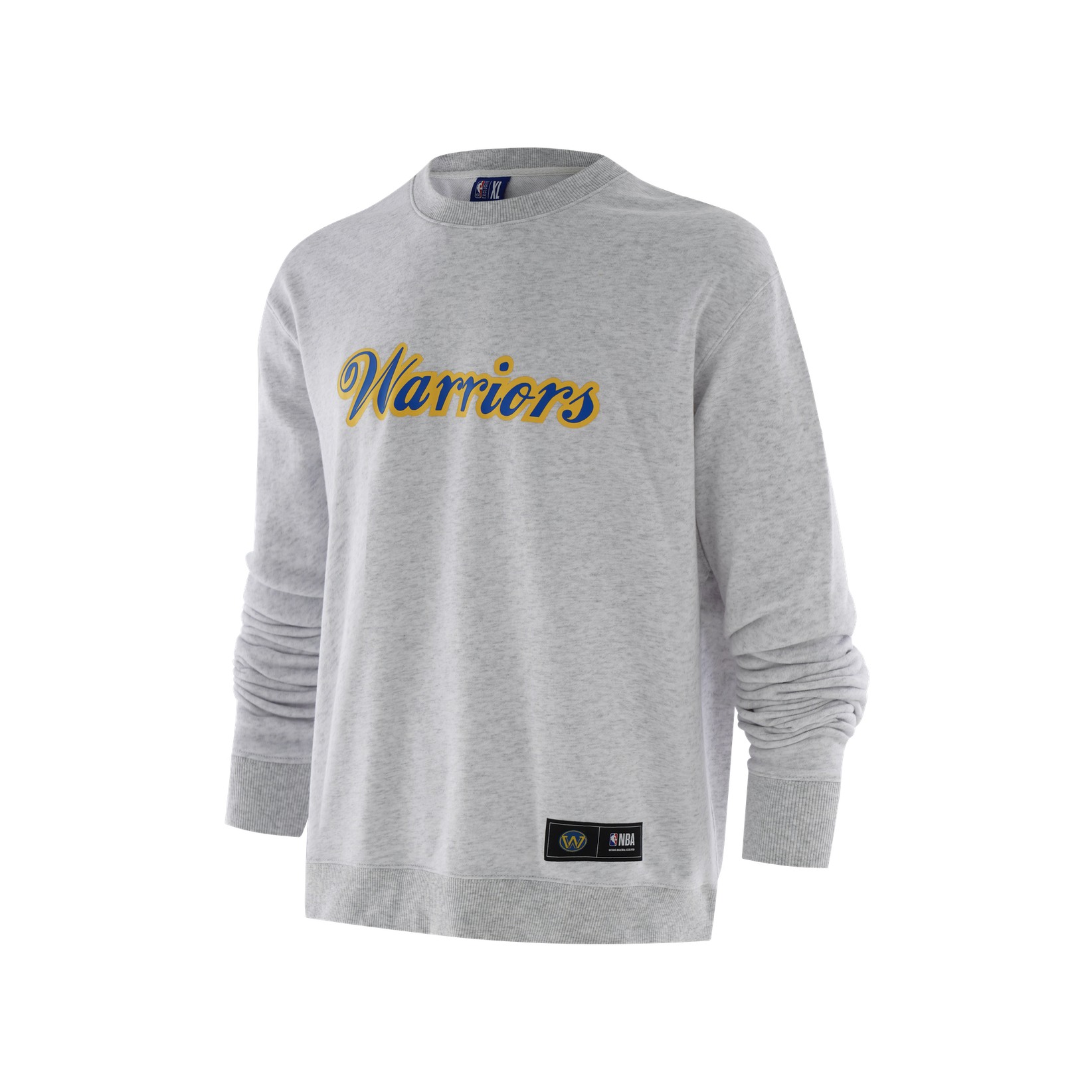 NBA Team Sweatshirts Unisex Golden State Warriors Crew Neck Moderate Regular