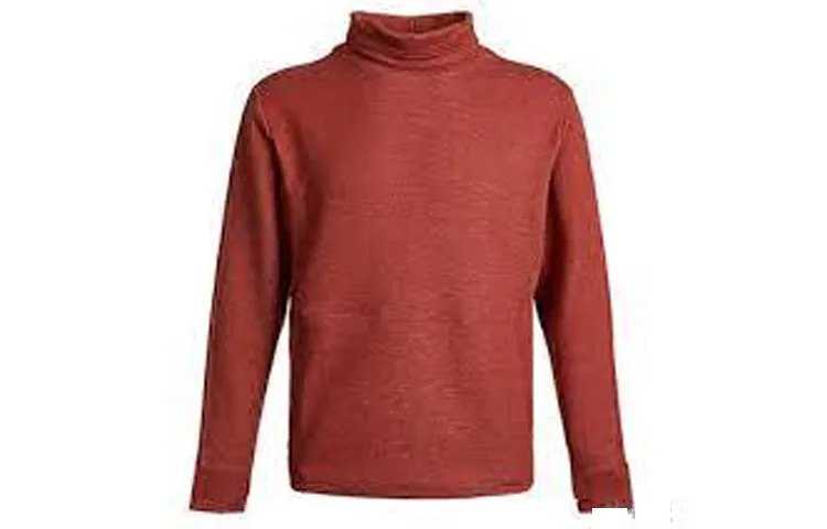 Nike Sweatshirts Men's Red Turtleneck Moderate Regular