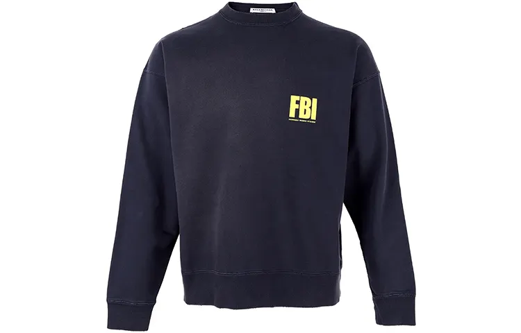 Balenciaga SS22 Sweatshirt Men's Navy Blue