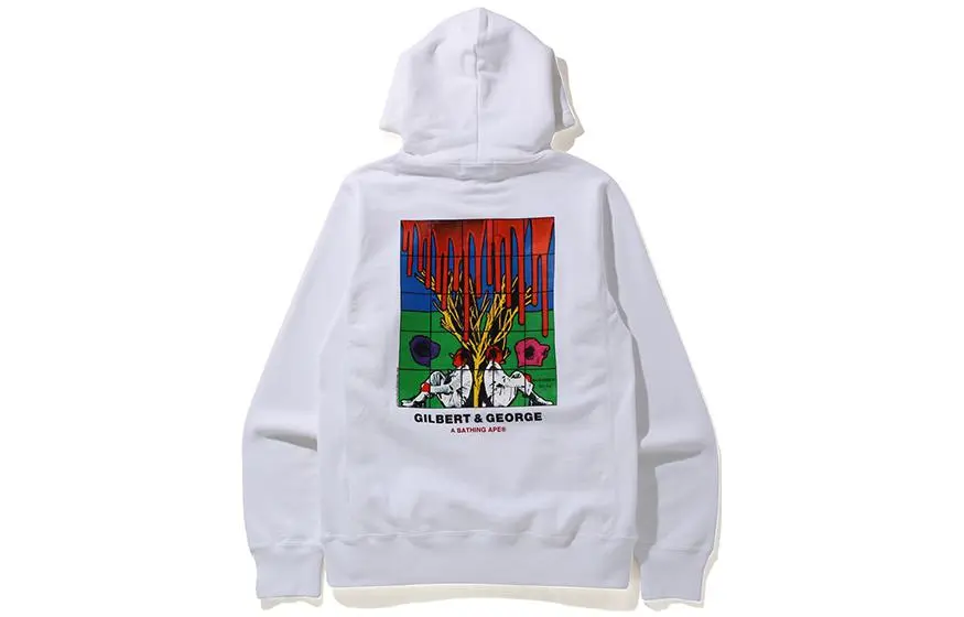 Bape X Gilbert & George Blooded Hoodie