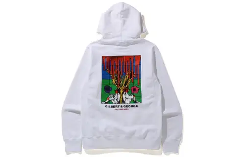 Bape X Gilbert & George Blooded Hoodie