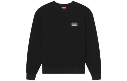KENZO Logo Embroidered Crewneck Sweatshirt