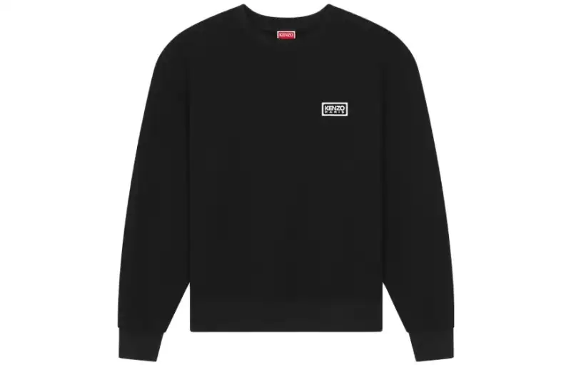 KENZO Logo Embroidered Crewneck Sweatshirt