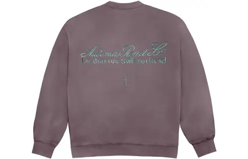 Travis Scott Cj X Audemars Piguet Logo Ii Crewneck