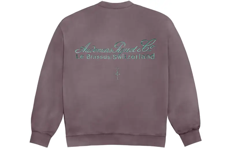 Travis Scott Cj X Audemars Piguet Logo Ii Crewneck