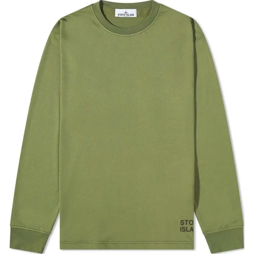 STONE ISLAND T Shirt Men's Olive Green