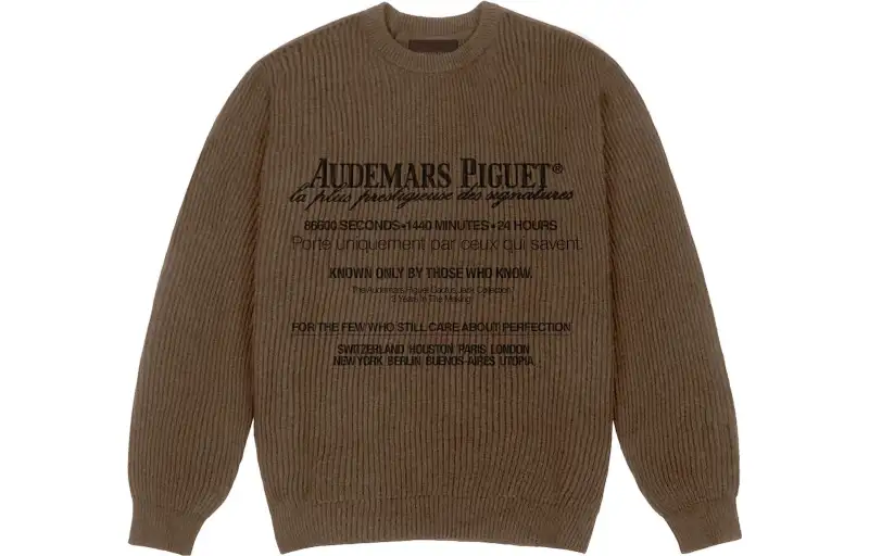Travis Scott Cj X Audemars Piguet Knitted Sweater