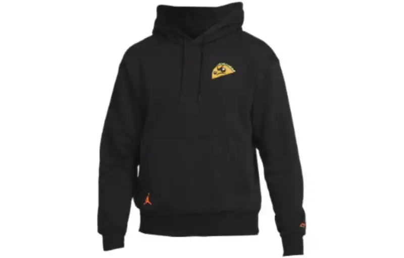 Jordan AS Sweatshirts Men's Black Hooded Moderate Regular