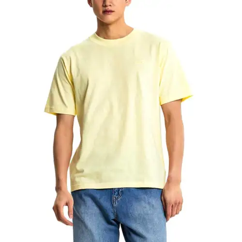 New Balance UNI PREMIUM LOGO T Shirt Men's Light Yellow