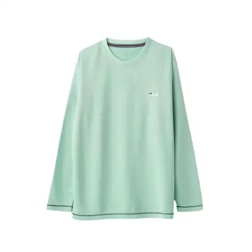 FILA T Shirt Unisex Light Green