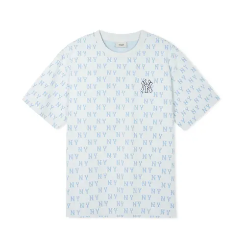 MLB New York Yankees T Shirt Unisex Cream