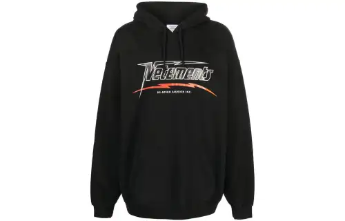 Vetements logo-print hoodie