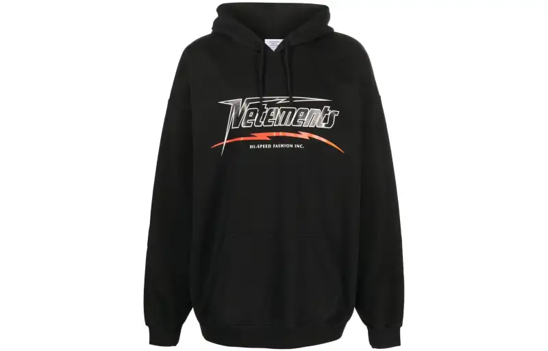 Vetements logo-print hoodie