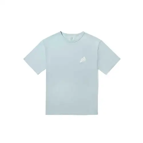Vans T Shirts Men's Haze Blue Crew Neck Moderate