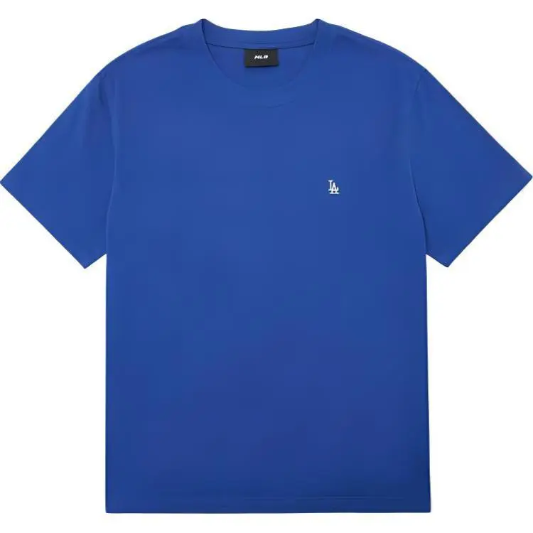 MLB T-Shirts Unisex Blue Crew Neck Moderate Other
