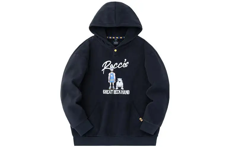 Anta Basketball Collection Sweatshirt Men's Basic Black