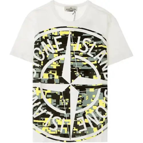 STONE ISLAND T Shirt Men's White