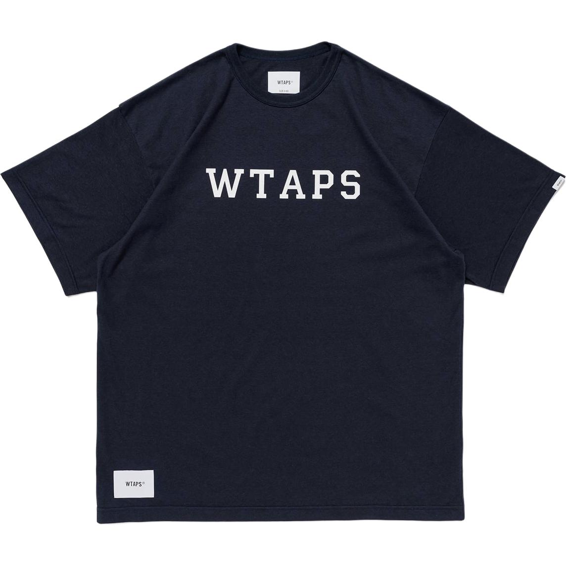 Футболка WTAPS WTAPS SS25 logoT (белая/черная)