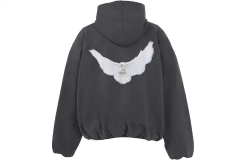 YEEZY X GAP X Balenciaga Dove Hoodie Dark Grey