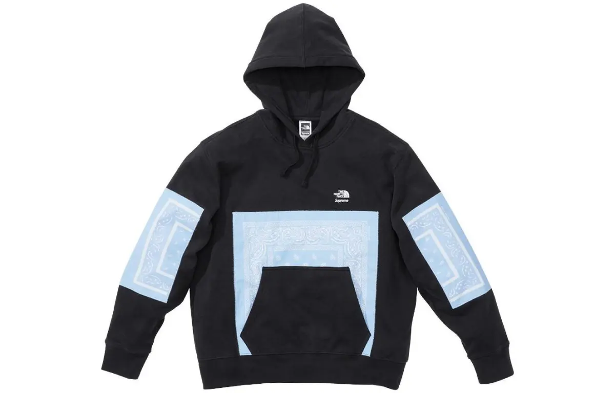 Supreme The North Face Bandana Hooded Sweatshirt