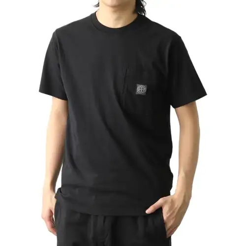 STONE ISLAND T Shirt Men's Black