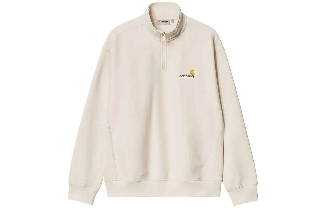 Carhartt WIP Half Zip American Script Sweatshirt