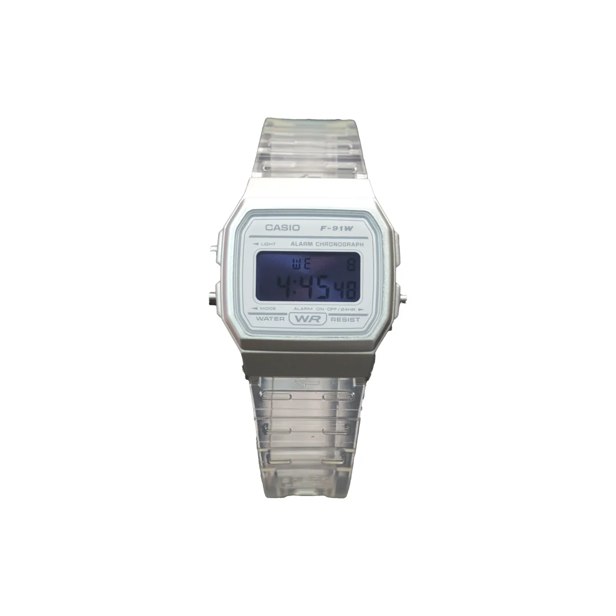 CASIO Custom Collection Quartz Movement Resin Rubber Strap Watch 38.2mm Unisex Purple Watch Dial